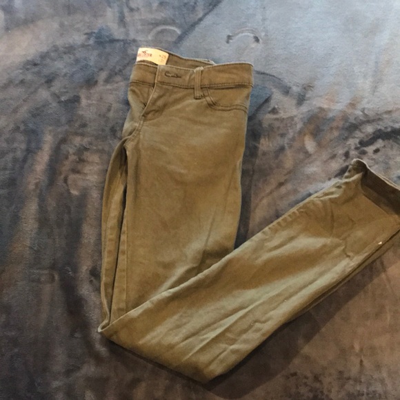 Olive green jeans - Picture 1 of 1